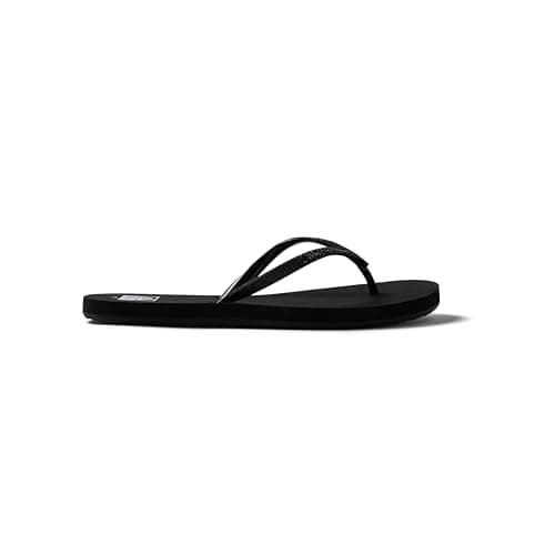 REEF Women's Stargazer Flip Flop, Lightweight & Soft Footbed, Glitter Strap