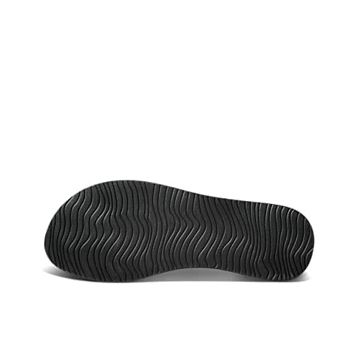 REEF Dreams Women's Memory Foam Flip Flop, Faux Leather Lined Strap