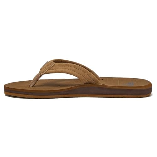 Quiksilver Carver Suede Flip Flops for Men, Size 6-16