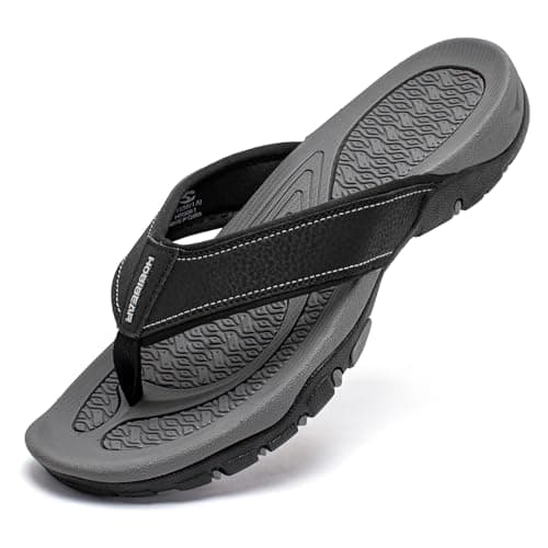 GUBARUN Men's Comfortable Sport Flip Flops