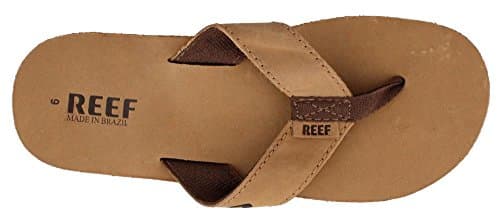REEF Men's Leather Smoothie Sandal