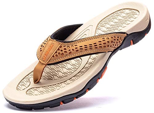 GUBARUN Men's Comfortable Sport Flip Flops